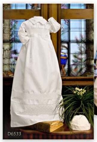 Boys' christening gowns and romper