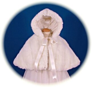 Fur Christening Cape