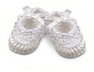 Crochet baby shoes